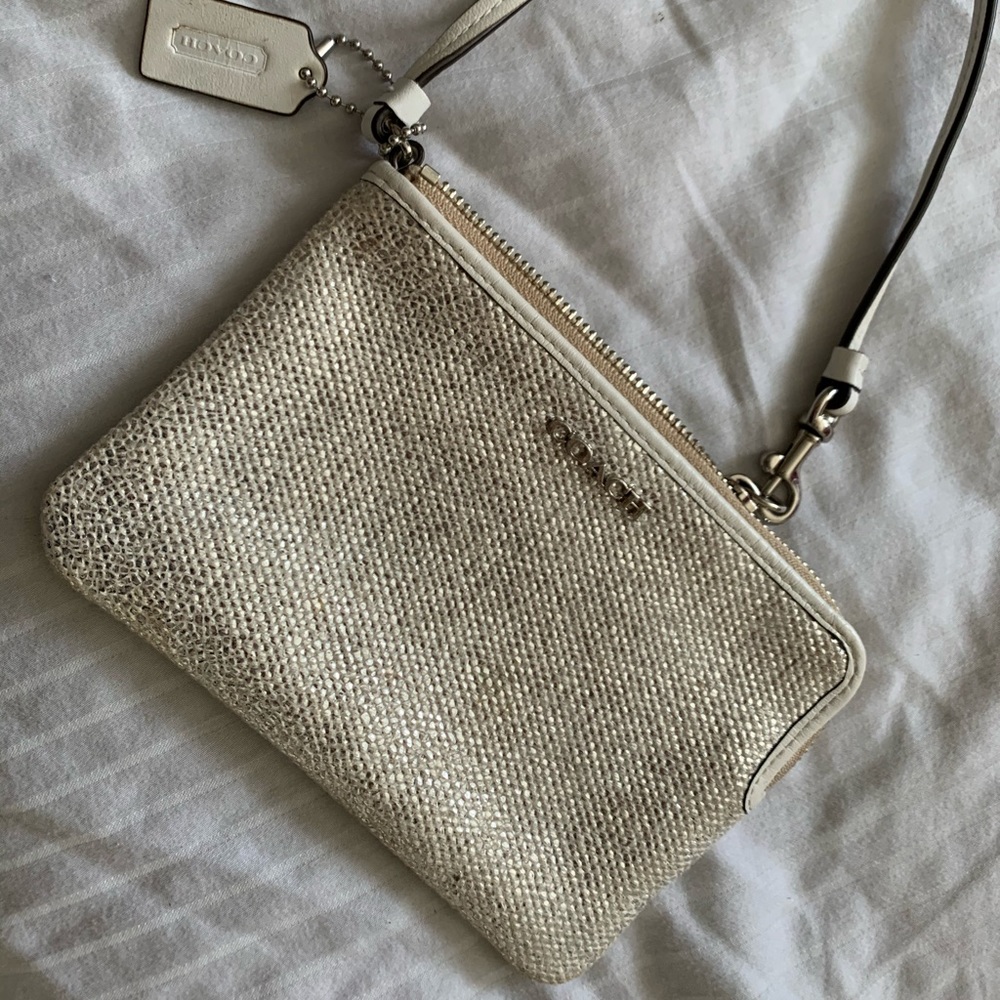Wedding Edition Coach Wristlet